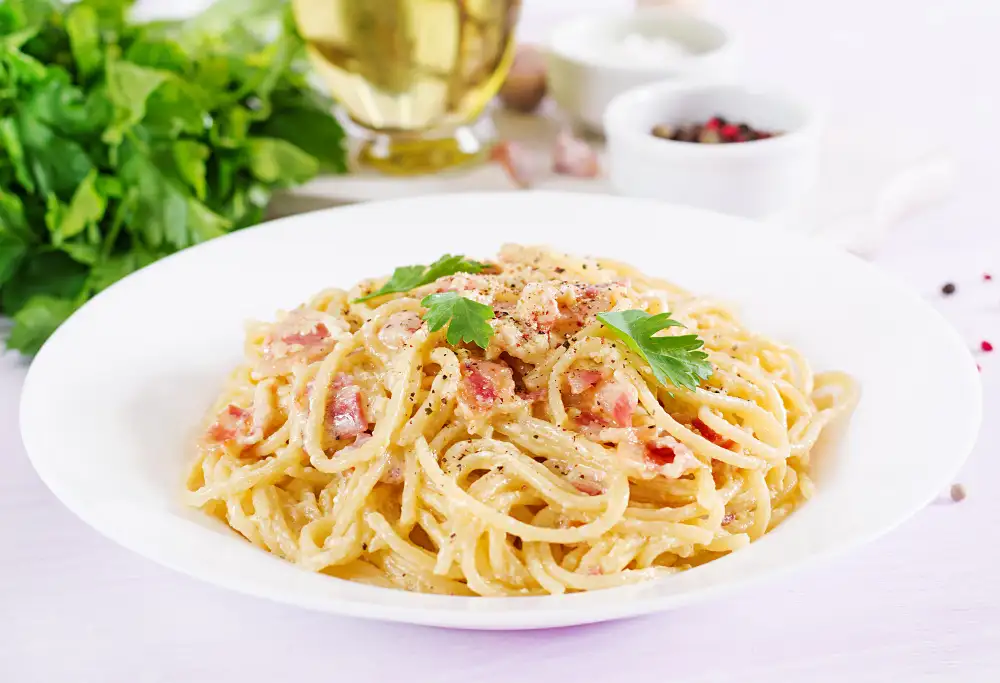 house of pasta- carbonara